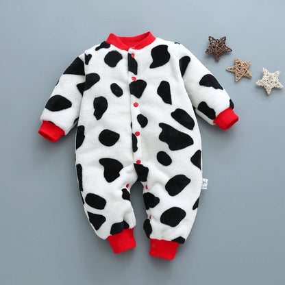 Baby Clothes for Newborn for Spring Winter Infant Jacket for Girls/Boys Baby Jumpsuit Soft Flannel Bebe Romper Baby Girl Clothes